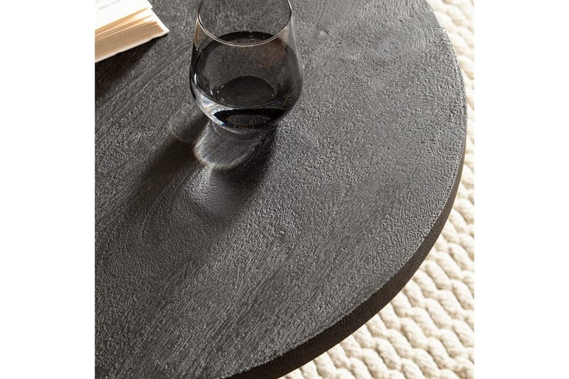 Soffbord Wohnling Massivt trä rund 60 cm klassisk bas lantligt - Möbler - Vardagsrum - Soffbord & vardagsrumsbord - Soffbord