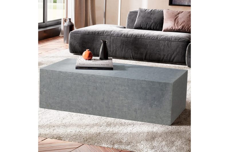 Soffbord Wohnling Monobloc betonglook grå modern - Möbler - Vardagsrum - Soffbord & vardagsrumsbord - Soffbord