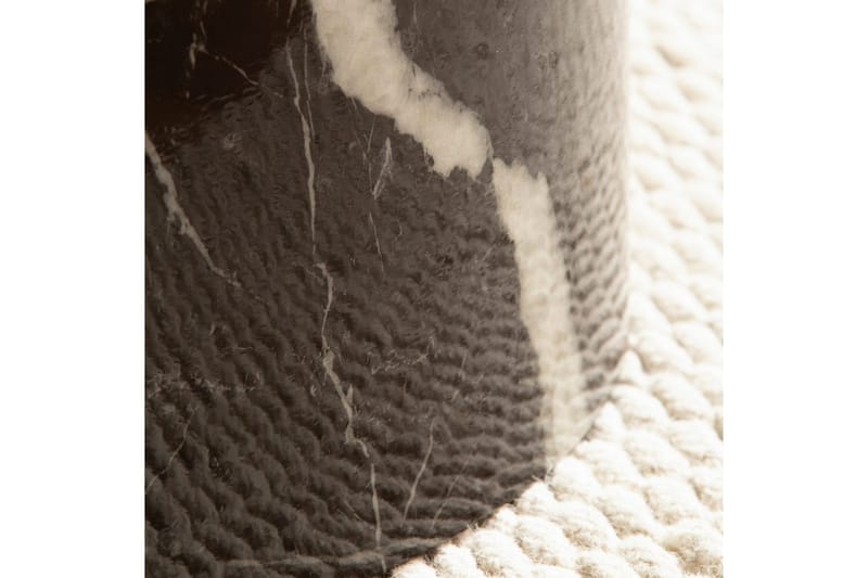 Soffbord Wohnling MONOBLOC rund 60 cm, modern stil Marmor Svart - Marmor Svart - Möbler - Vardagsrum - Soffbord & vardagsrumsbord - Soffbord