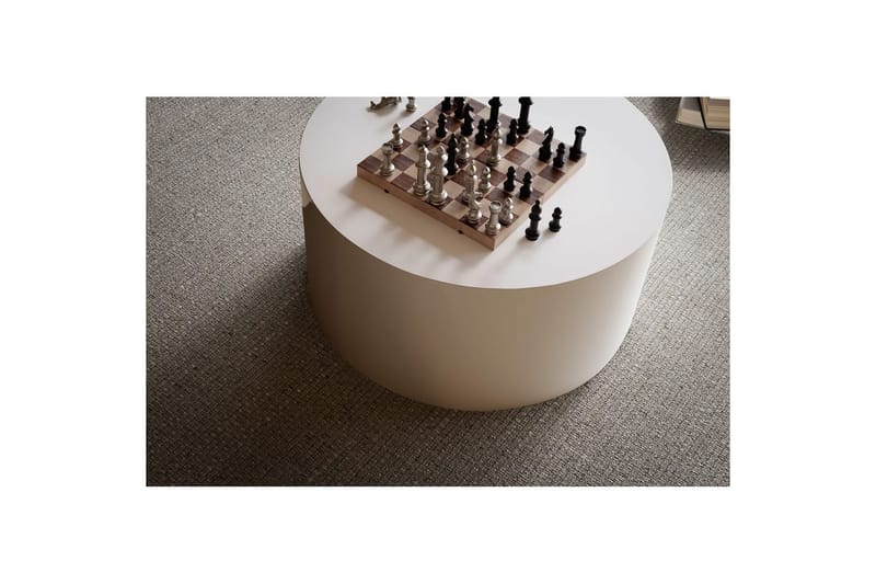 Soffbord Wohnling MONOBLOC rund 60 cm, modern stil Vit - Vit - Möbler - Vardagsrum - Soffbord & vardagsrumsbord - Soffbord