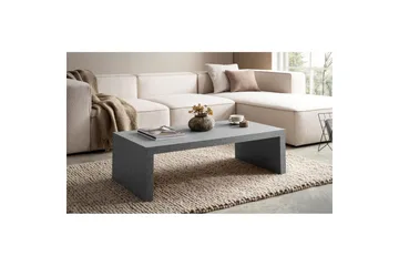 Soffbord Wohnling rektangulär 110 cm, stenoptik, modern look Grå - Grå - Möbler - Vardagsrum - Soffbord & vardagsrumsbord - Soffbord