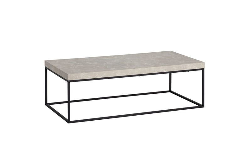 Soffbord Wohnling rektangulär 120 cm, stenoptik, modern look Beige - Beige - Möbler - Vardagsrum - Soffbord & vardagsrumsbord - Soffbord