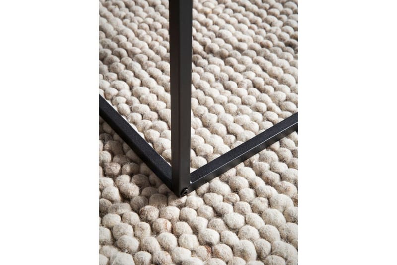 Soffbord Wohnling rektangulär 120 cm, stenoptik, modern look Marmor Svart - Marmor Svart - Möbler - Vardagsrum - Soffbord & vardagsrumsbord - Marmorbord