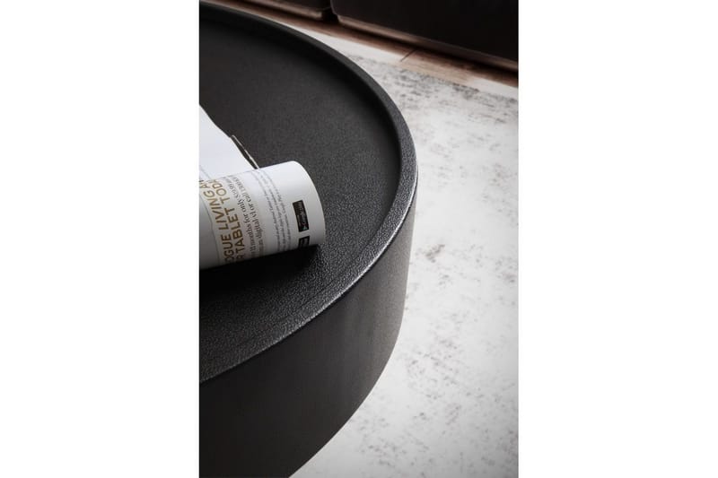 Soffbord Wohnling Rund 60 cm Svamputseende Metall Modern Look - Möbler - Vardagsrum - Soffbord & vardagsrumsbord - Soffbord