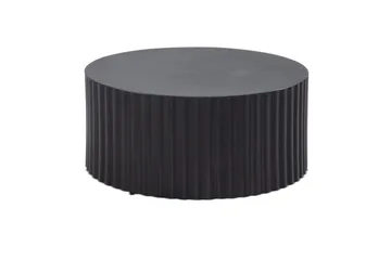 Soffbord Wohnling Rund 67 cm Metallremsor Optik Modern Look - Möbler - Vardagsrum - Soffbord & vardagsrumsbord - Soffbord