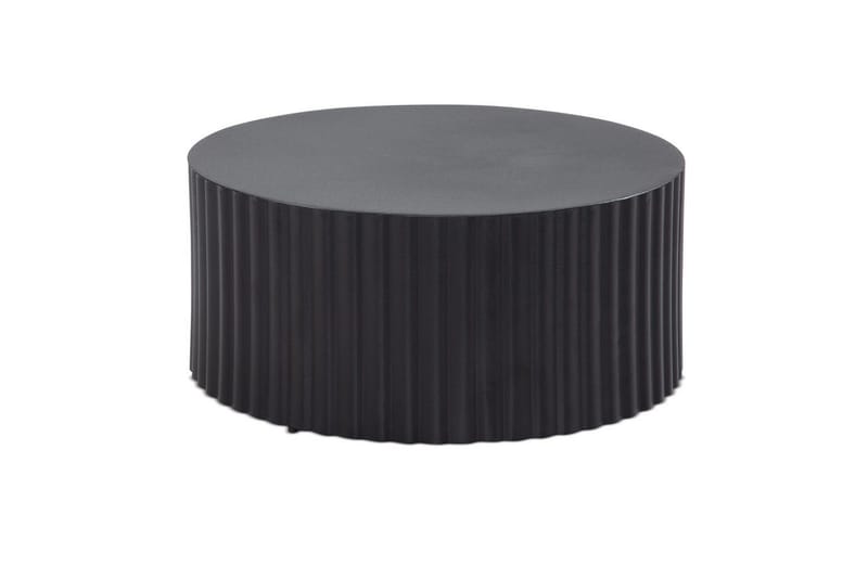 Soffbord Wohnling Rund 67 cm Metallremsor Optik Modern Look - Möbler - Vardagsrum - Soffbord & vardagsrumsbord - Soffbord
