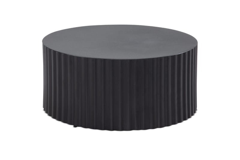 Soffbord Wohnling Rund 67 cm Metallremsor Optik Modern Look - Möbler - Vardagsrum - Soffbord & vardagsrumsbord - Soffbord