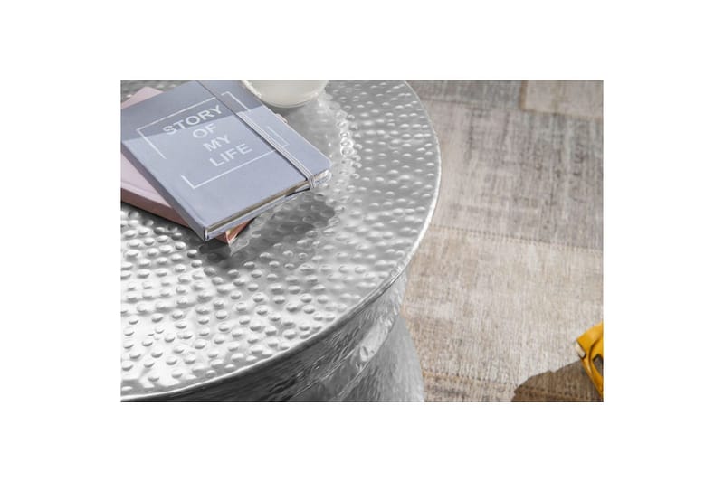 Soffbord Wohnling Rund hamrad aluminiumyta lackerad orientalisk - Möbler - Vardagsrum - Soffbord & vardagsrumsbord - Soffbord