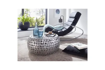 Soffbord Wohnling Rund metallplatta stil matt look modern - Möbler - Vardagsrum - Soffbord & vardagsrumsbord - Soffbord
