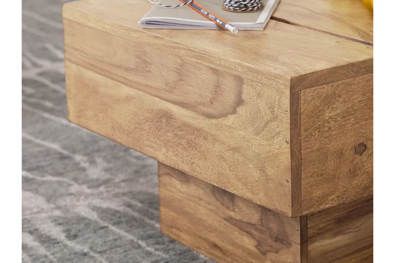 Woolam Soffbord 44 cm - Akacia - Möbler - Vardagsrum - Soffbord & vardagsrumsbord - Soffbord