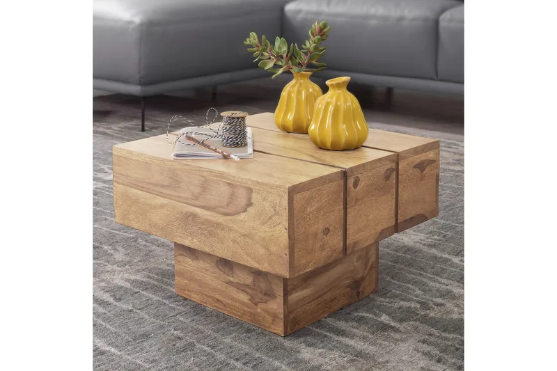 Woolam Soffbord 44 cm - Akacia - Möbler - Vardagsrum - Soffbord & vardagsrumsbord - Soffbord