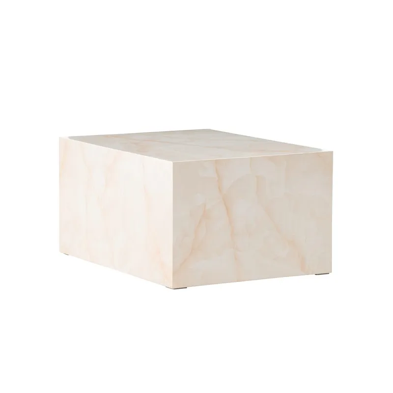 Soffbord York - Light Yellow, 80 x 60 - Möbler - Vardagsrum - Soffbord & vardagsrumsbord - Soffbord