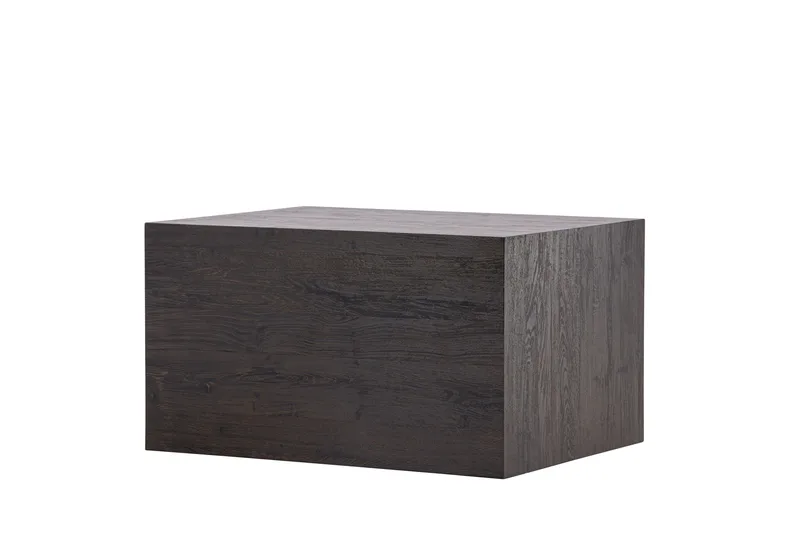 York Rektangulärt Soffbord 80x60 cm i Trä med Mörkt Trä - Brun - Möbler - Vardagsrum - Soffbord & vardagsrumsbord - Soffbord