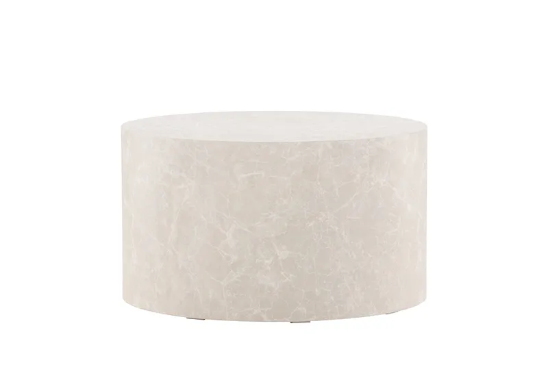 York Soffbord 80 cm, Beige