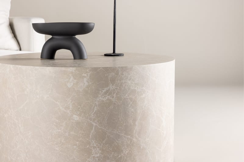 York Soffbord 80 cm - Beige - Möbler - Vardagsrum - Soffbord & vardagsrumsbord - Soffbord