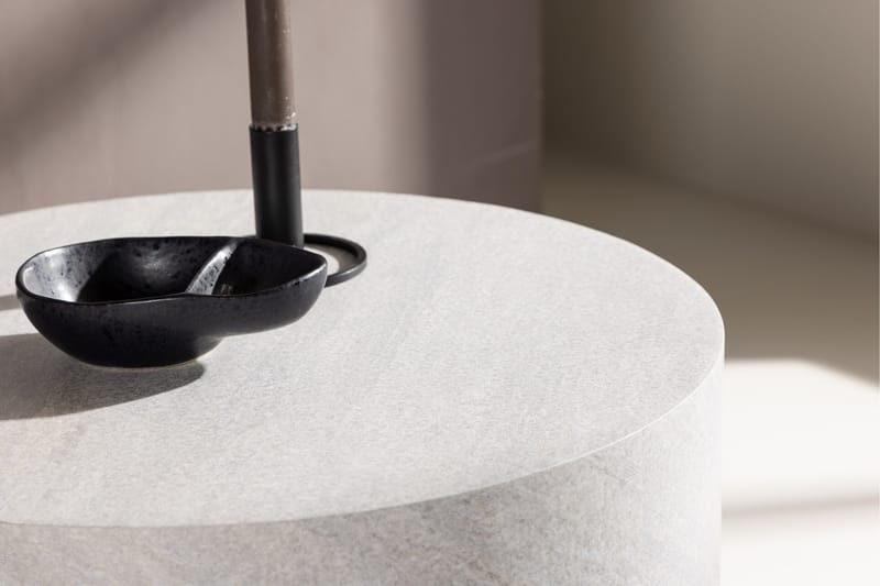 York Travertin Soffbord 50 cm - Grå - Möbler - Vardagsrum - Soffbord & vardagsrumsbord - Soffbord