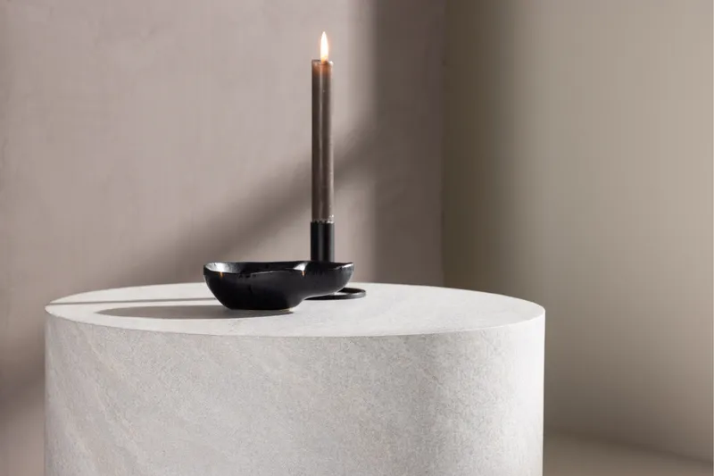 York Travertin Soffbord 50 cm - Grå - Möbler - Vardagsrum - Soffbord & vardagsrumsbord - Soffbord