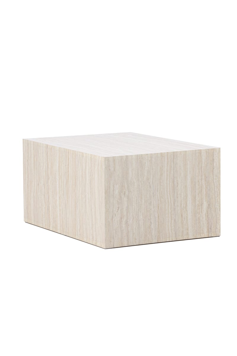 Soffbord Peach York Sofa Table 40x60x80 cm - Travertine Look Beige - Möbler - Vardagsrum - Soffbord & vardagsrumsbord - Soffbord