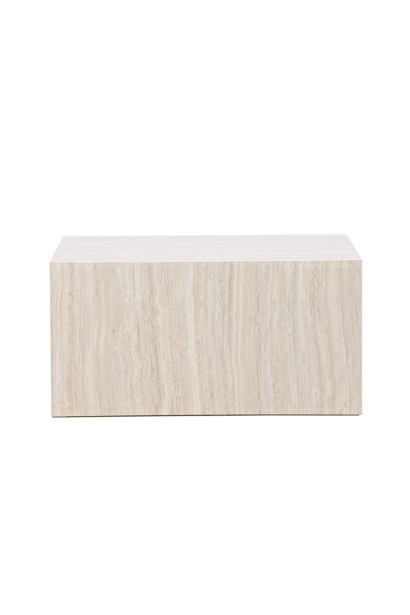 Soffbord Peach York Sofa Table 40x60x80 cm - Travertine Look Beige - Möbler - Vardagsrum - Soffbord & vardagsrumsbord - Soffbord