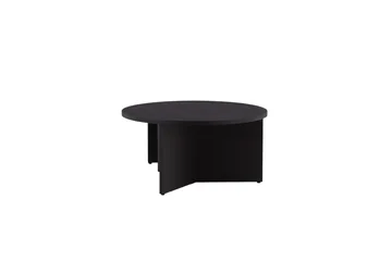 Soffbordset Saltö 2st Runda 85 cm/65 cm - Svart - Möbler - Vardagsrum - Soffbord & vardagsrumsbord - Satsbord