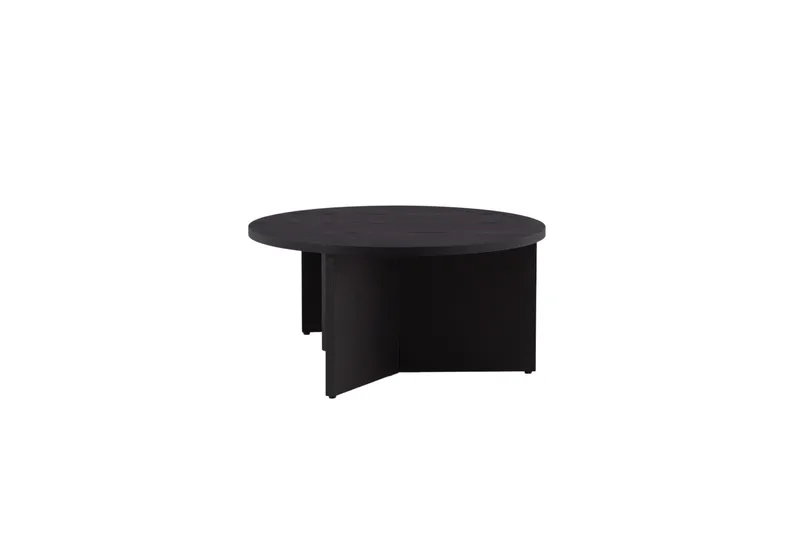 Soffbordset Saltö 2st Runda 85 cm/65 cm - Svart - Möbler - Vardagsrum - Soffbord & vardagsrumsbord - Satsbord