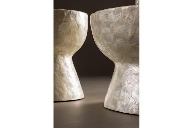 Soffbordset VIND Sandön 2st Runda 70 cm/40 cm - Ljusgrå - Möbler - Vardagsrum - Soffbord & vardagsrumsbord - Satsbord