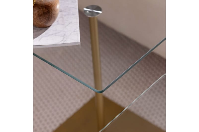 Soffbordssats Challur Rany / Transparent - Rany / Transparent - Möbler - Vardagsrum - Soffbord & vardagsrumsbord - Soffbord