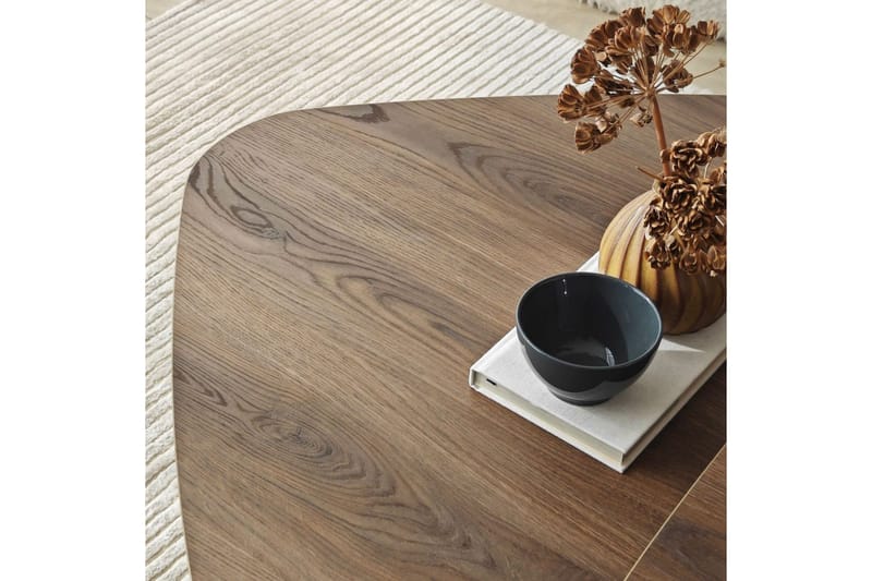 Soffbordssats Jewa Set Valnöt - Valnöt - Möbler - Vardagsrum - Soffbord & vardagsrumsbord - Satsbord