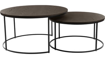 Soffbordsset Dover Ø85 cm Omonterad - Brun - Möbler - Vardagsrum - Soffbord & vardagsrumsbord - Soffbord