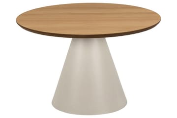 Soli 65 cm Runt Soffbord i Ljust Trä - Brun - Möbler - Vardagsrum - Soffbord & vardagsrumsbord - Soffbord