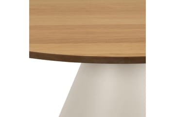 Soli 85 cm Runt Soffbord i Ljust Trä - Brun - Möbler - Vardagsrum - Soffbord & vardagsrumsbord - Soffbord