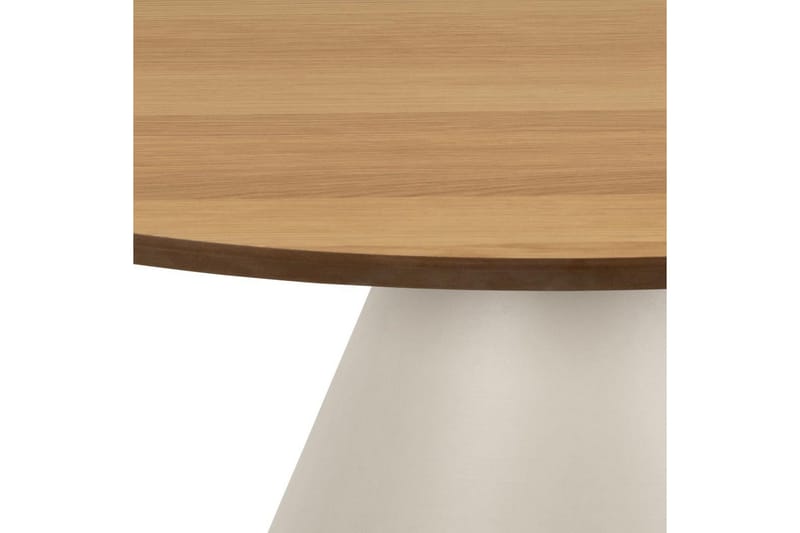 Soli 85 cm Runt Soffbord i Ljust Trä - Brun - Möbler - Vardagsrum - Soffbord & vardagsrumsbord - Soffbord