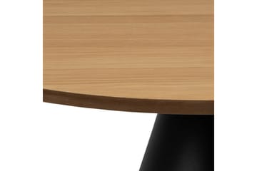 Soli Ø65 cm Runt Soffbord i Trä med Konformad Fot - Beige - Möbler - Vardagsrum - Soffbord & vardagsrumsbord - Soffbord