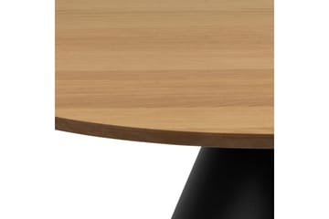Soli Ø85 cm Runt Soffbord i Målat Trä - Brun - Möbler - Vardagsrum - Soffbord & vardagsrumsbord - Soffbord