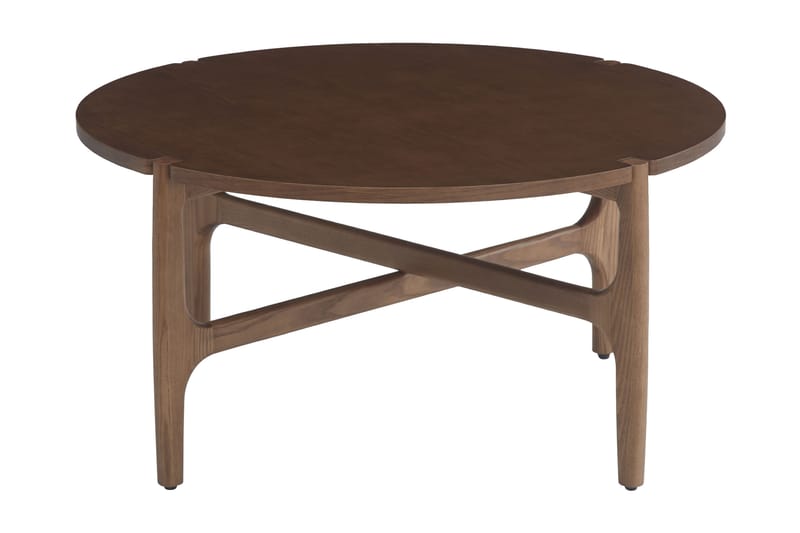Solo Soffbord 80 cm - Valnöt - Möbler - Vardagsrum - Soffbord & vardagsrumsbord - Soffbord