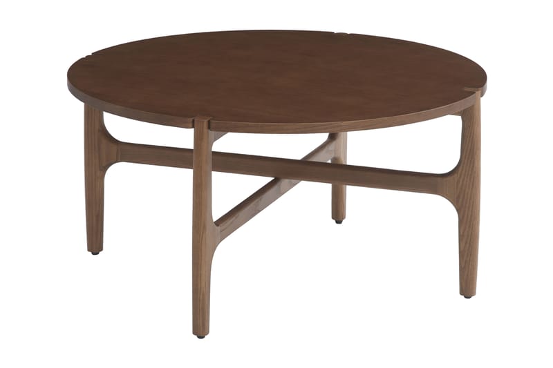 Solo Soffbord 80 cm - Valnöt - Möbler - Vardagsrum - Soffbord & vardagsrumsbord - Soffbord