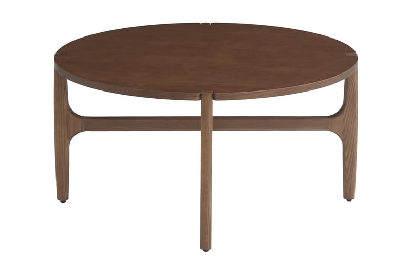 Solo Soffbord 80 cm - Valnöt - Möbler - Vardagsrum - Soffbord & vardagsrumsbord - Soffbord