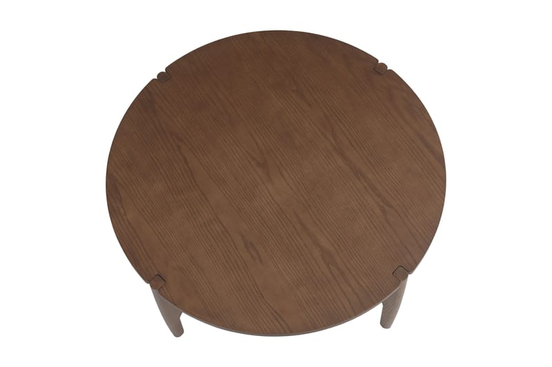 Solo Soffbord 80 cm - Valnöt - Möbler - Vardagsrum - Soffbord & vardagsrumsbord - Soffbord