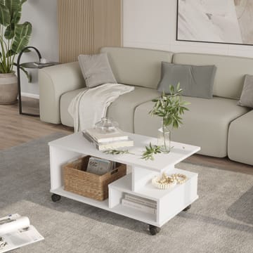 Solven Soffbord 90x42,5x51 cm - Vit - Möbler - Vardagsrum - Soffbord & vardagsrumsbord - Soffbord