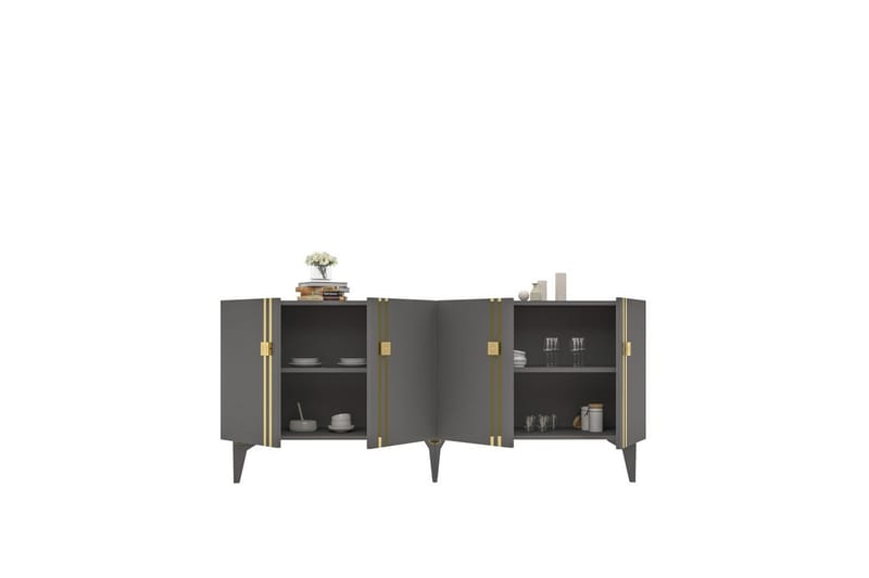 Sorab Konsollbord 150 cm - Antracit - Möbler - Vardagsrum - Soffbord & vardagsrumsbord - Avlastningsbord & konsolbord