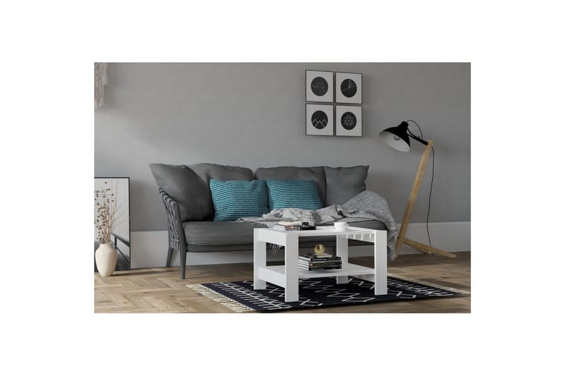 Sorin Soffbord 69,8 cm - Vit - Möbler - Vardagsrum - Soffbord & vardagsrumsbord - Soffbord