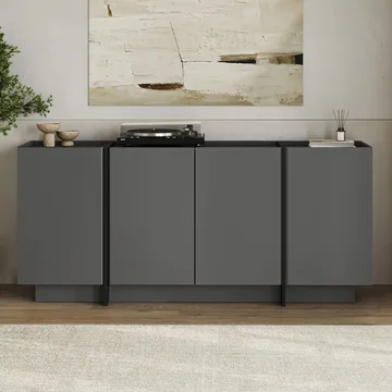 Sorlan Konsolbord 180 cm - Antracit/Svart - Möbler - Vardagsrum - Soffbord & vardagsrumsbord - Avlastningsbord & konsolbord