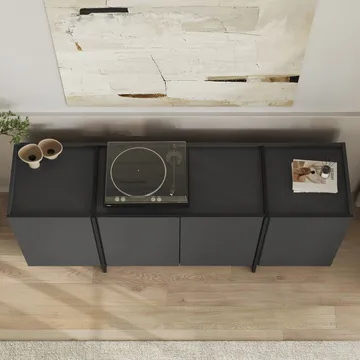 Sorlan Konsolbord 180 cm - Antracit/Svart - Möbler - Vardagsrum - Soffbord & vardagsrumsbord - Avlastningsbord & konsolbord