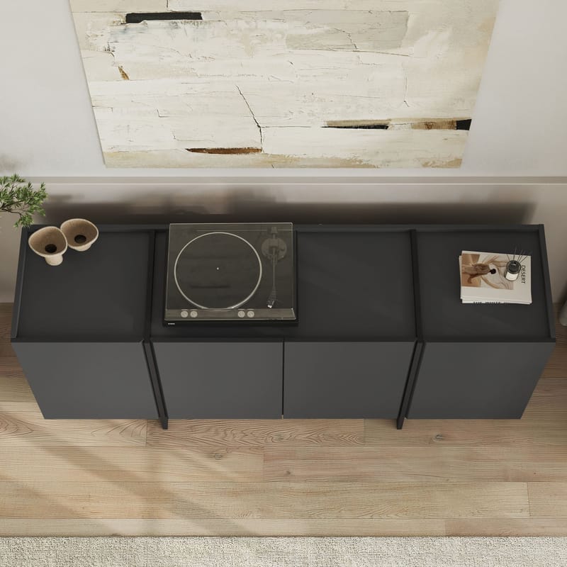 Sorlan Konsolbord 180 cm - Antracit/Svart - Möbler - Vardagsrum - Soffbord & vardagsrumsbord - Avlastningsbord & konsolbord