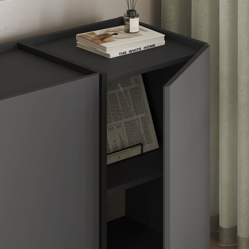 Sorlan Konsolbord 180 cm - Antracit/Svart - Möbler - Vardagsrum - Soffbord & vardagsrumsbord - Avlastningsbord & konsolbord