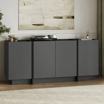 Sorlan Konsolbord 180 cm - Antracit/Svart - Möbler - Vardagsrum - Soffbord & vardagsrumsbord - Avlastningsbord & konsolbord