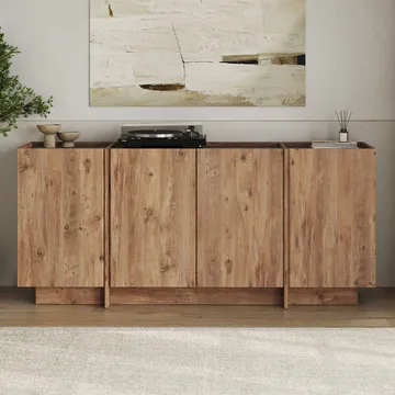 Sorlan Konsolbord 180 cm - Atlantic Pine, Antracit - Möbler - Vardagsrum - Soffbord & vardagsrumsbord - Avlastningsbord & konsolbord