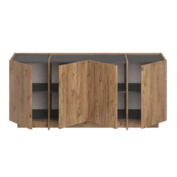 Sorlan Konsolbord 180 cm - Atlantic Pine, Antracit - Möbler - Vardagsrum - Soffbord & vardagsrumsbord - Avlastningsbord & konsolbord