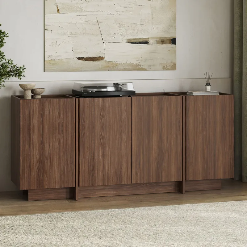 Sorlan Konsolbord 180 cm - Milano Walnut - Möbler - Vardagsrum - Soffbord & vardagsrumsbord - Avlastningsbord & konsolbord