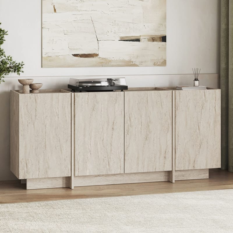 Sorlan Konsolbord 180 cm - Travertin - Möbler - Vardagsrum - Soffbord & vardagsrumsbord - Avlastningsbord & konsolbord